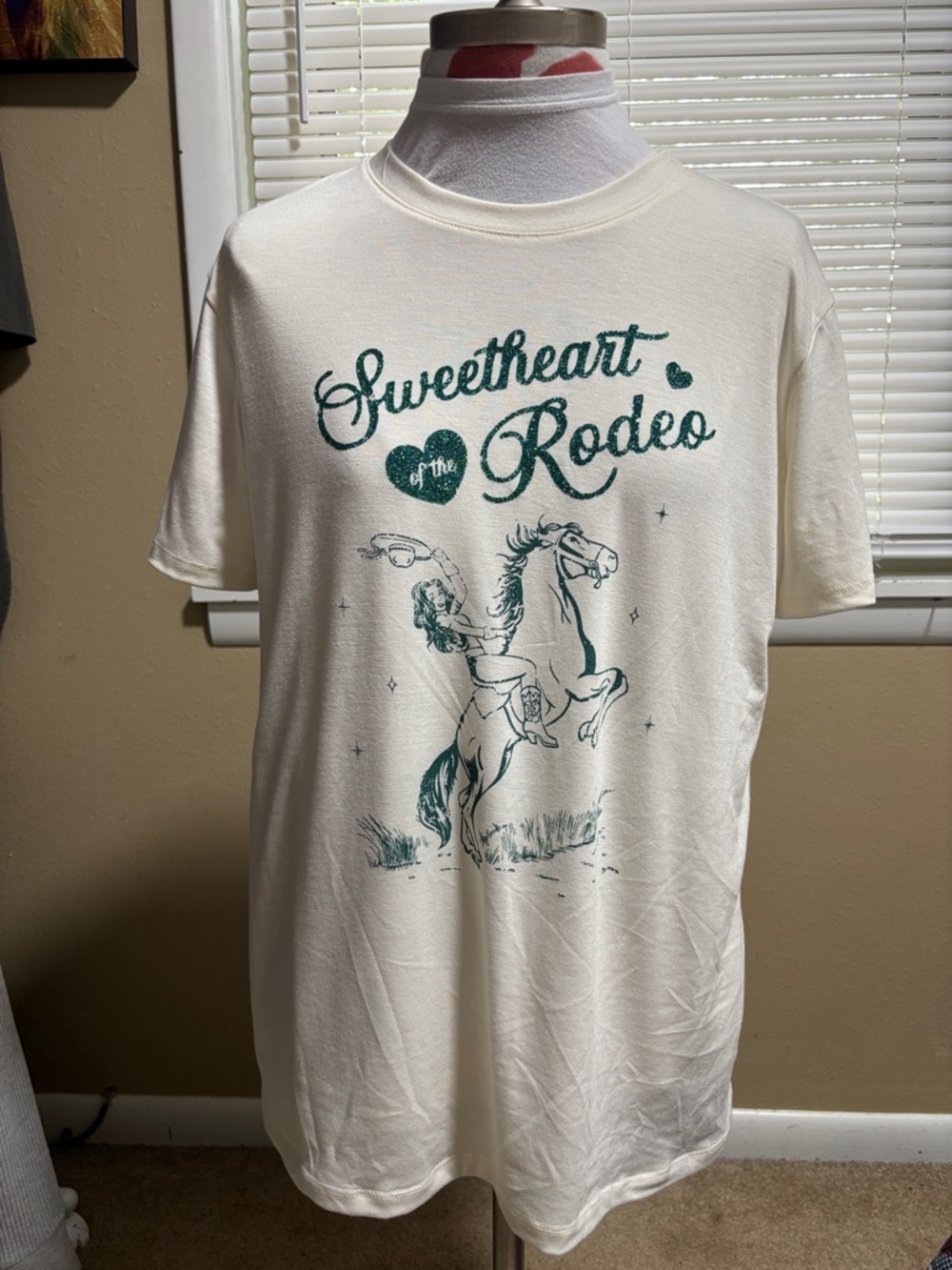 Sweetheart of the Rodeo Cream Graphic Tee